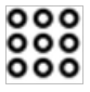 grid of nine circles